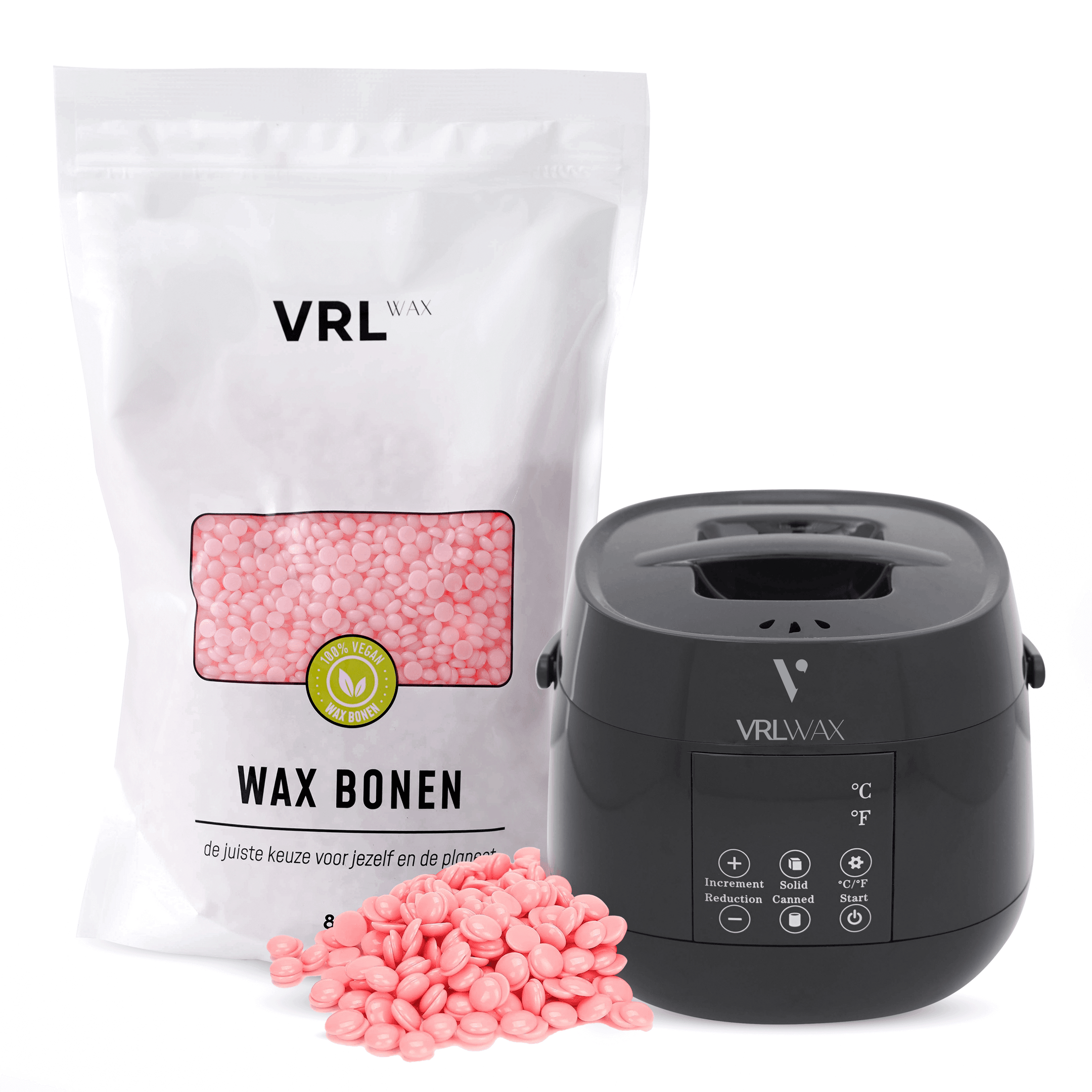 VRL Smart Wax Hair Removal Kit - Includes Crystal Orange Wax Beans